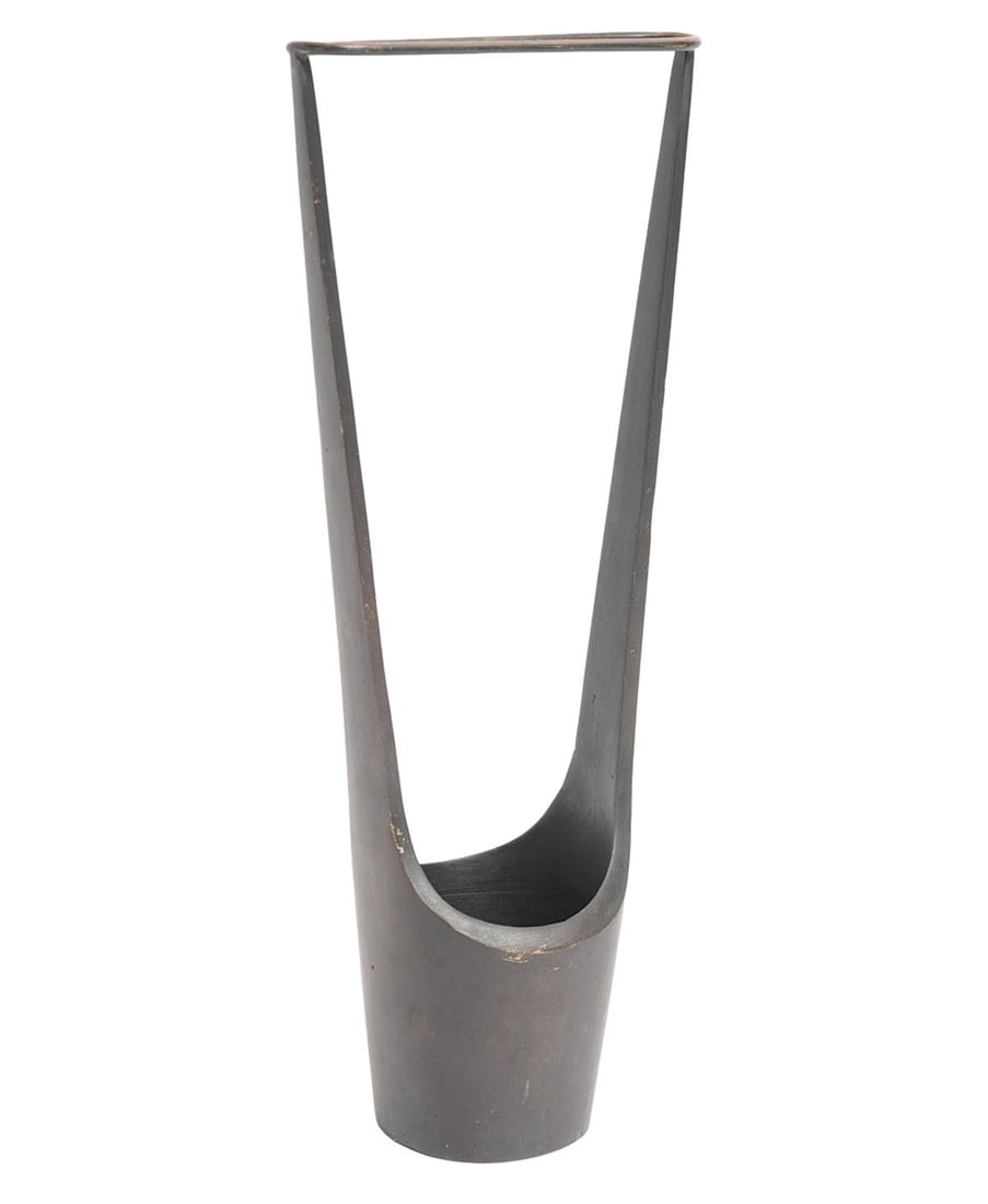Carl AubÃ¶ck Brass Flower Vase - 7