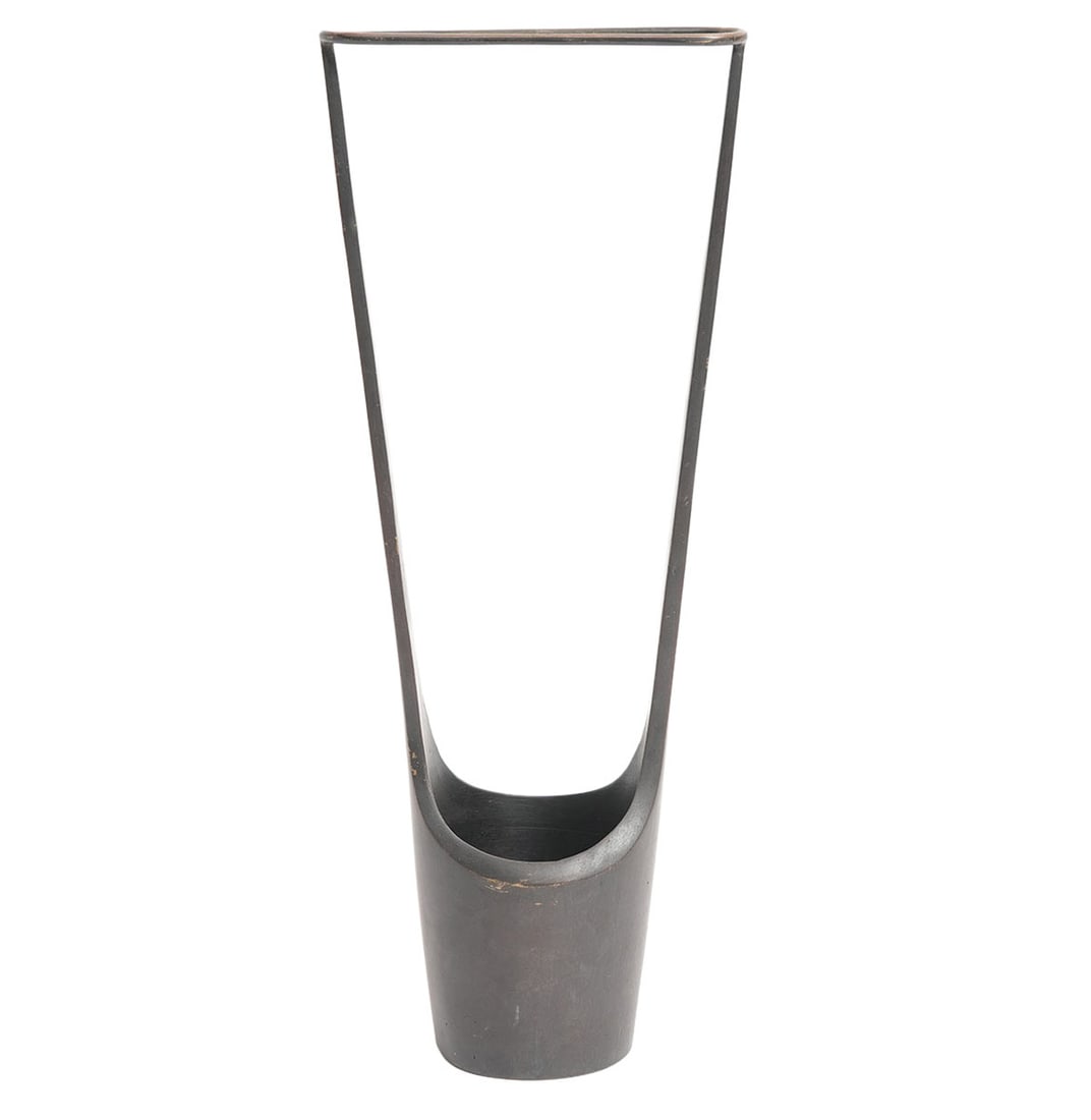 Carl AubÃ¶ck Brass Flower Vase - 8