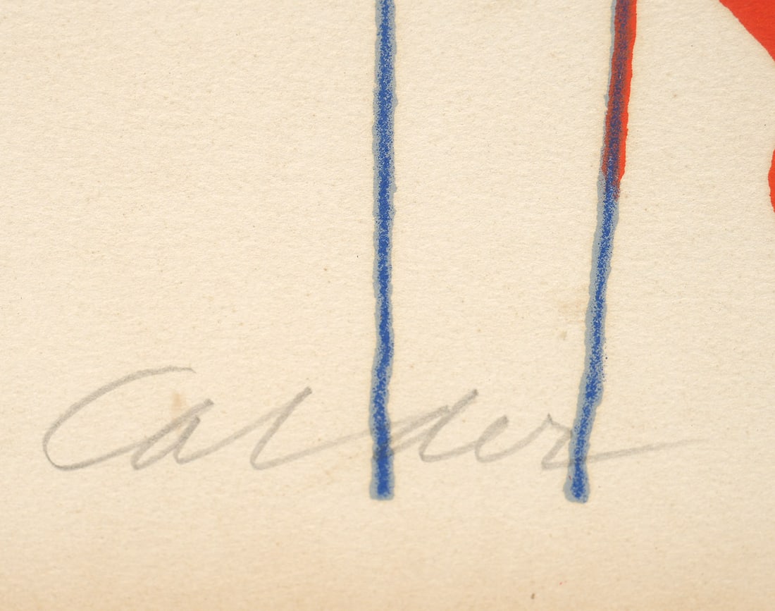 Alexander Calder 'Quilt' Color Lithograph - 4