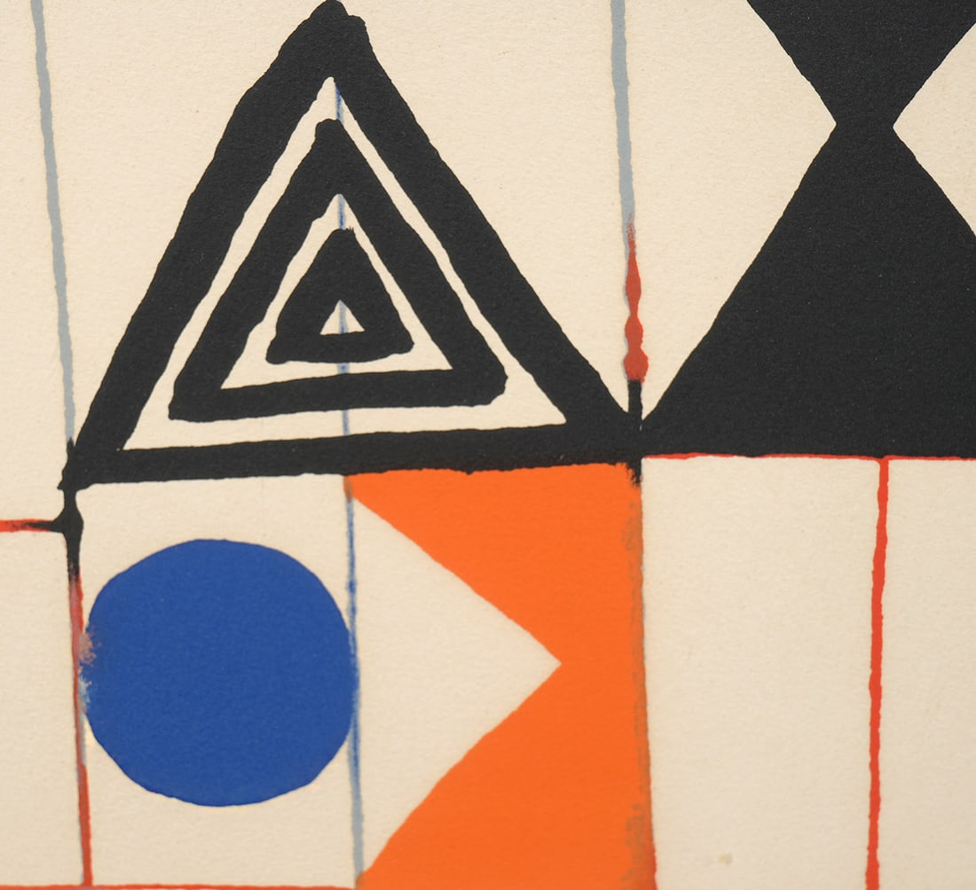 Alexander Calder 'Quilt' Color Lithograph - 5