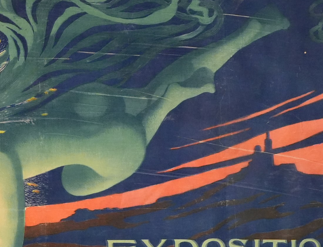 David Dellepiane 'Exposition d'Electricite' Poster - 2