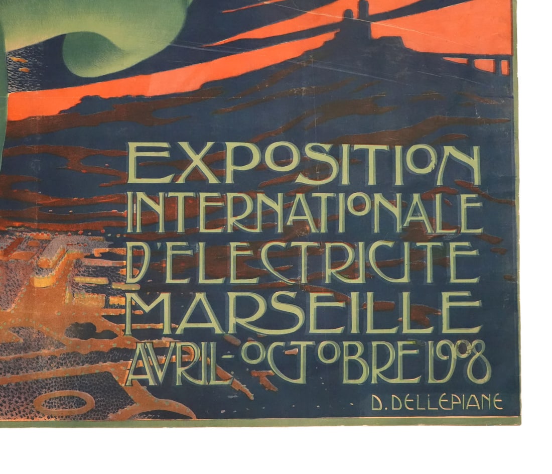 David Dellepiane 'Exposition d'Electricite' Poster - 4