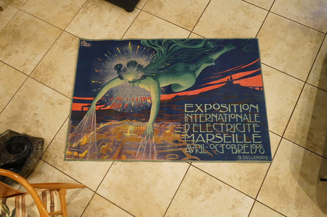 David Dellepiane 'Exposition d'Electricite' Poster - 8