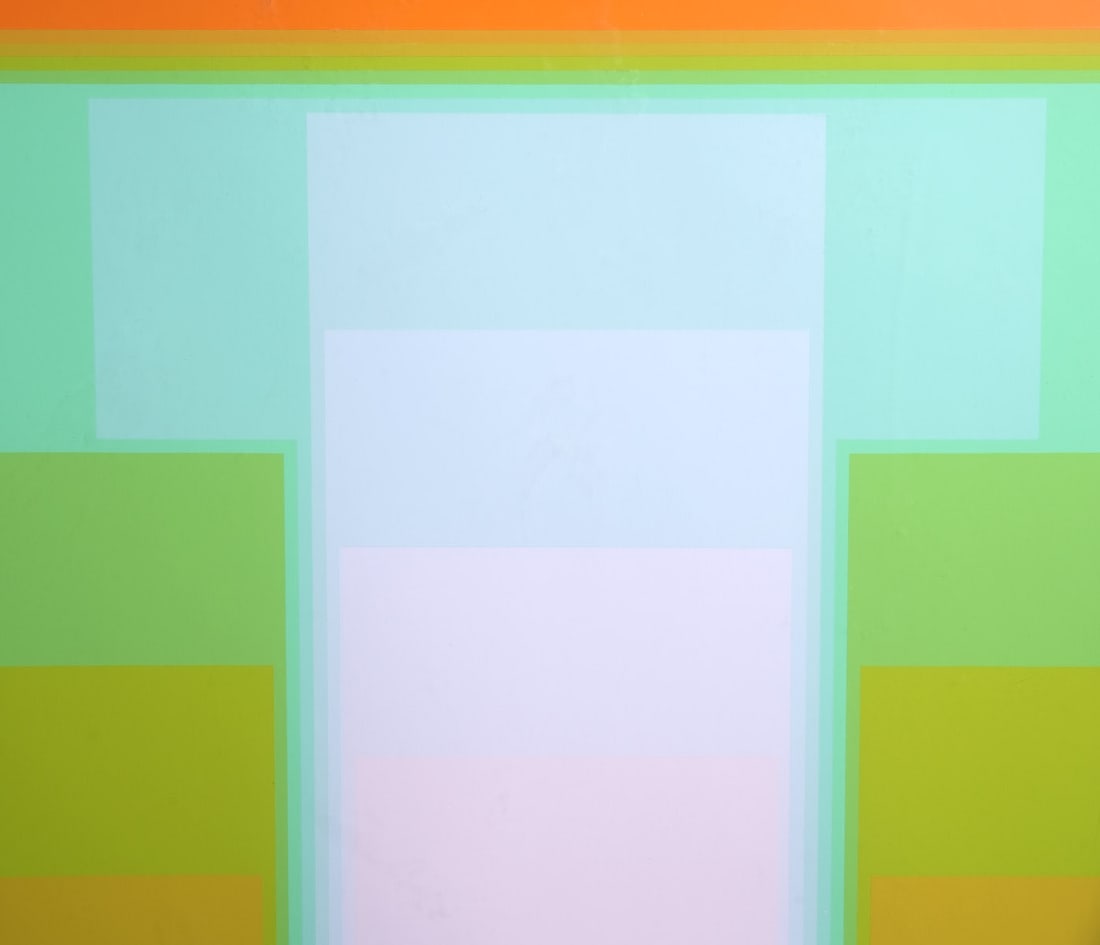Karl Gerstner Silkscreen From 'Color Sounds' - 2