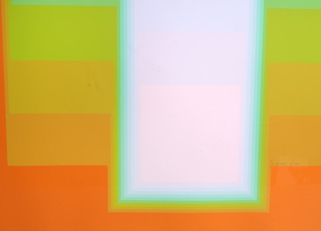 Karl Gerstner Silkscreen From 'Color Sounds' - 3