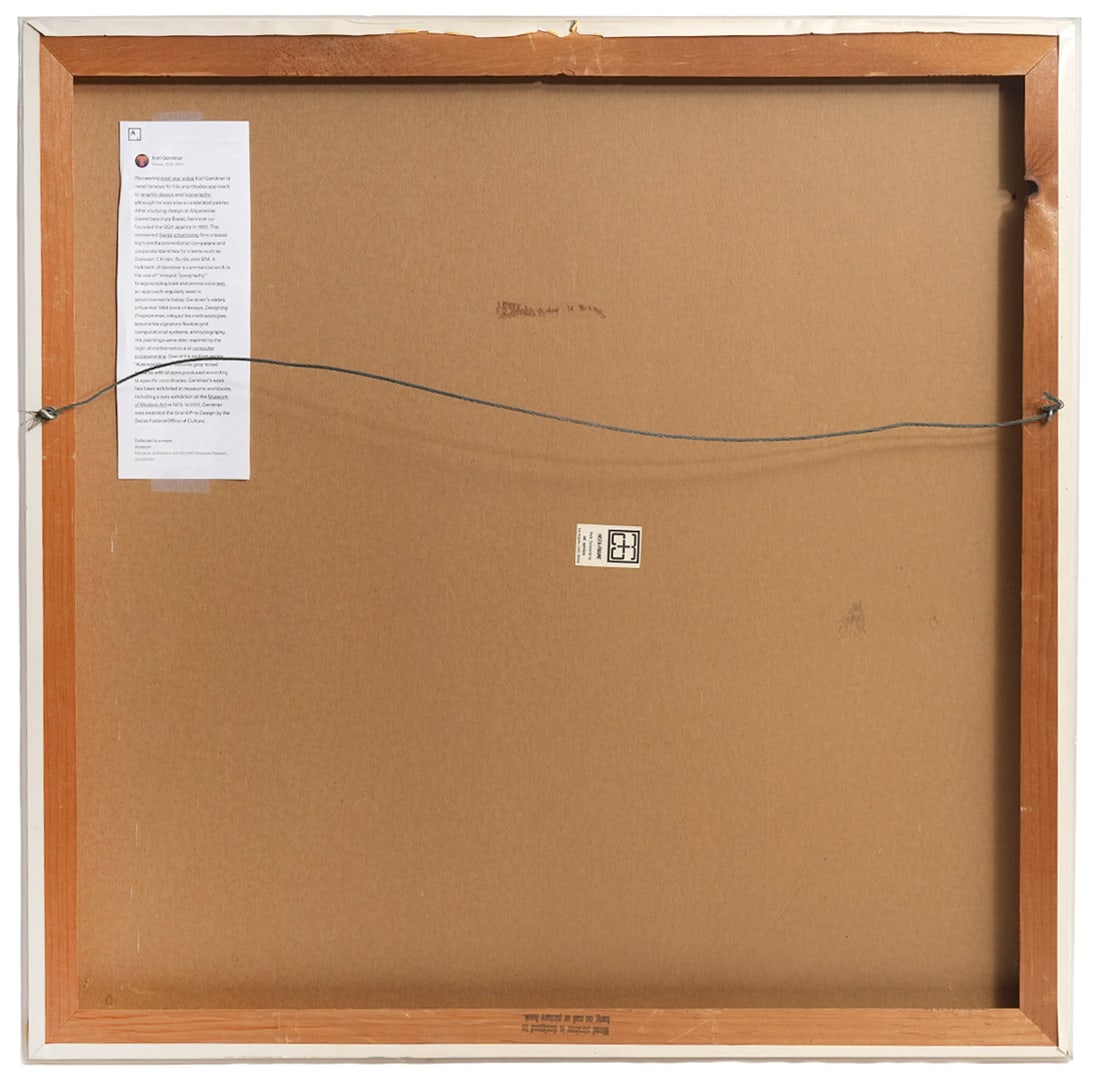Karl Gerstner Silkscreen From 'Color Sounds' - 5