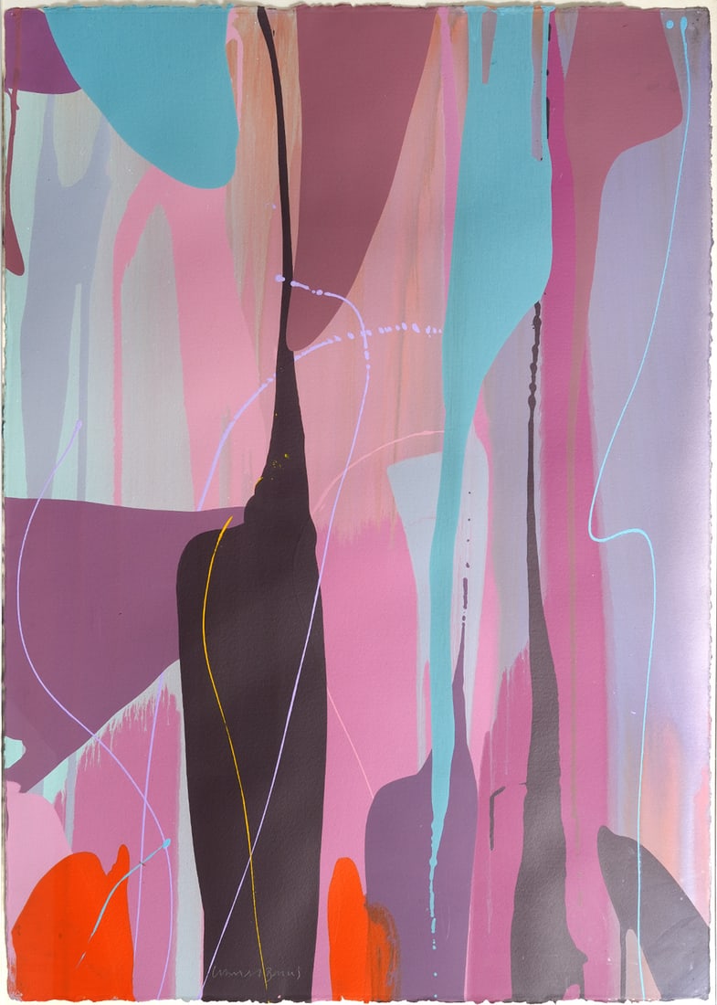 Lamar Briggs Abstract Expressionist Painting - 2