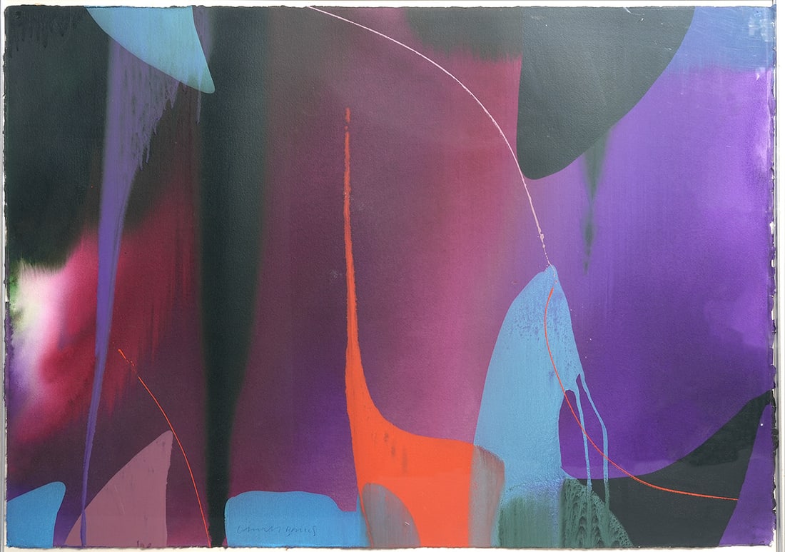 Lamar Briggs Abstract Expressionist Painting - 2