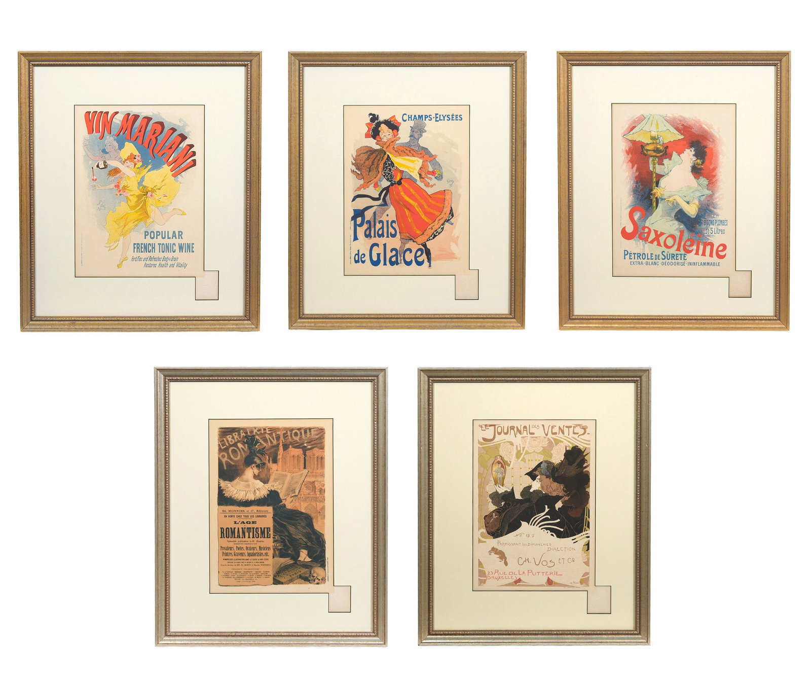 5 Vintage European Posters Includes Cheret (1 of 20)