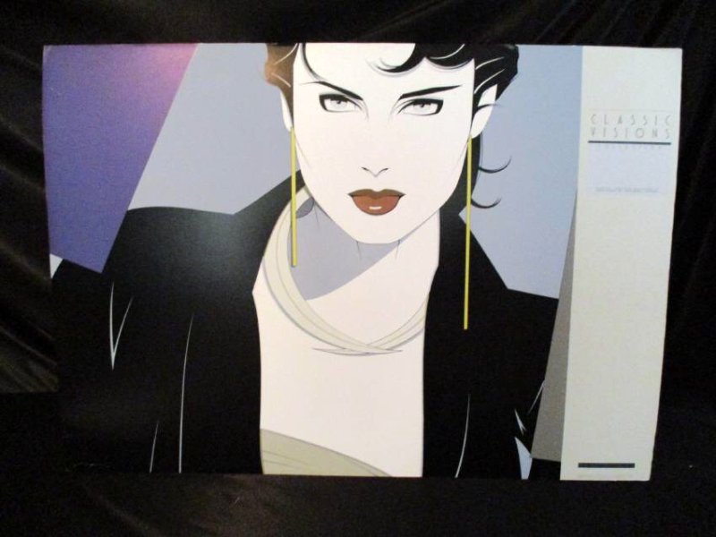 Patrick Nagel / Classic Visions Collection Lithograph: 24 x 34. Mounted. Plated signed lower left.