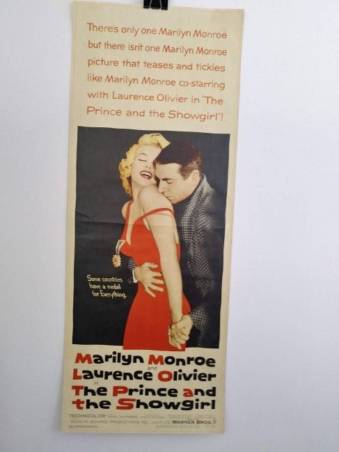 Marilyn Monroe: Original Movie Poster. 14 x 36 inches.