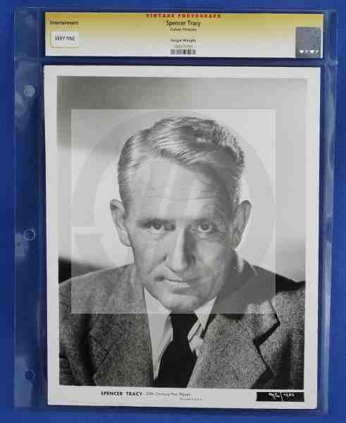 CGC Photo Spencer Tracy Culver Pictures Archive