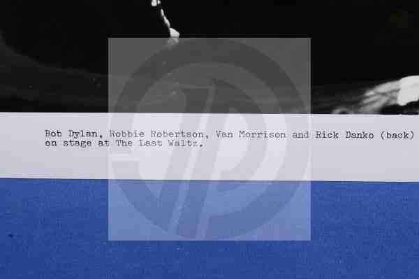 Vintage Photo Bob Dylan Robbie Robertson - 3