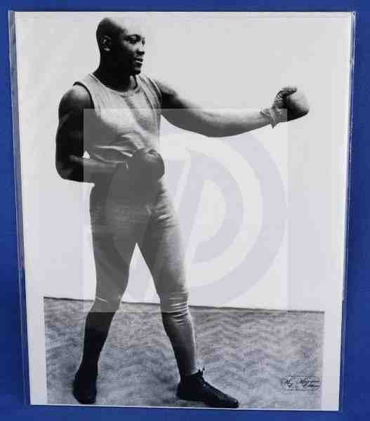 Ltd. Ed. Print Jack Johnson Boxer Heavyweight: Title: Jack Johnson - Boxer - 1st Black Heavyweight Champion Archive: Culver Pictures Genre: Sports Photographer: Not Indicated Year: Not Indicated Type: Reprint Weight: Single Grade: Mint Size: 8 x 1