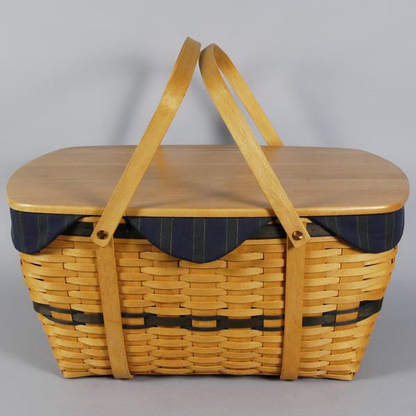 1584 Longaberger Basket 1999 CC Family Picnic Full Set