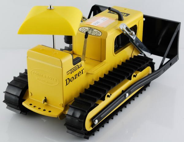 輝く高品質な Original In 3906 No. Bulldozer Tonka Might Box 09 Dec - その他