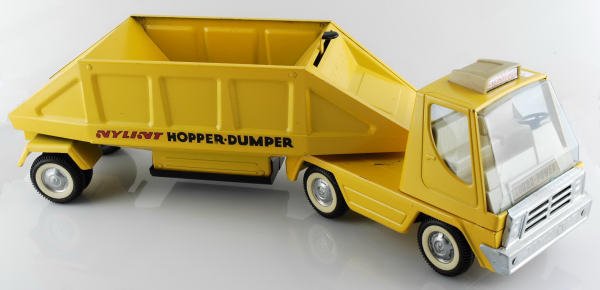 Nylint Yellow Hopper Dumper Pressed Steel Toy