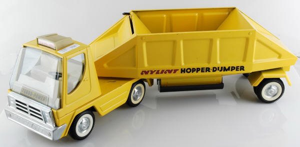 Nylint Yellow Hopper Dumper Pressed Steel Toy - 2