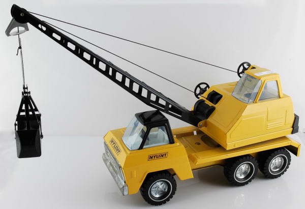 Nylint 230 Husky Crane Pressed Steel Toy in Box