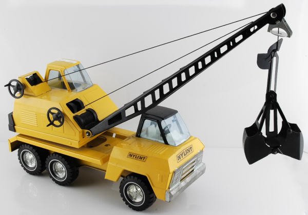 Nylint 230 Husky Crane Pressed Steel Toy in Box - 2