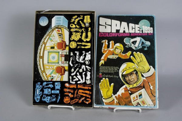 Lot of 7 Space 1999 Books Colorforms Notebook - 4
