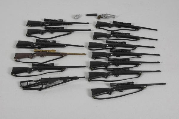 Lot of 15 Vintage GI Joe Rifles & Weapons