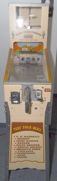 Silver Dollar Saloon Gumball Shooting Game 901