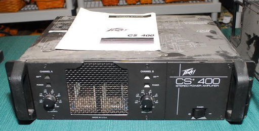 1630 Peavey Cs 400 Stereo Power Amplifier Dec 09 2006 Sunflower Auction In Ks