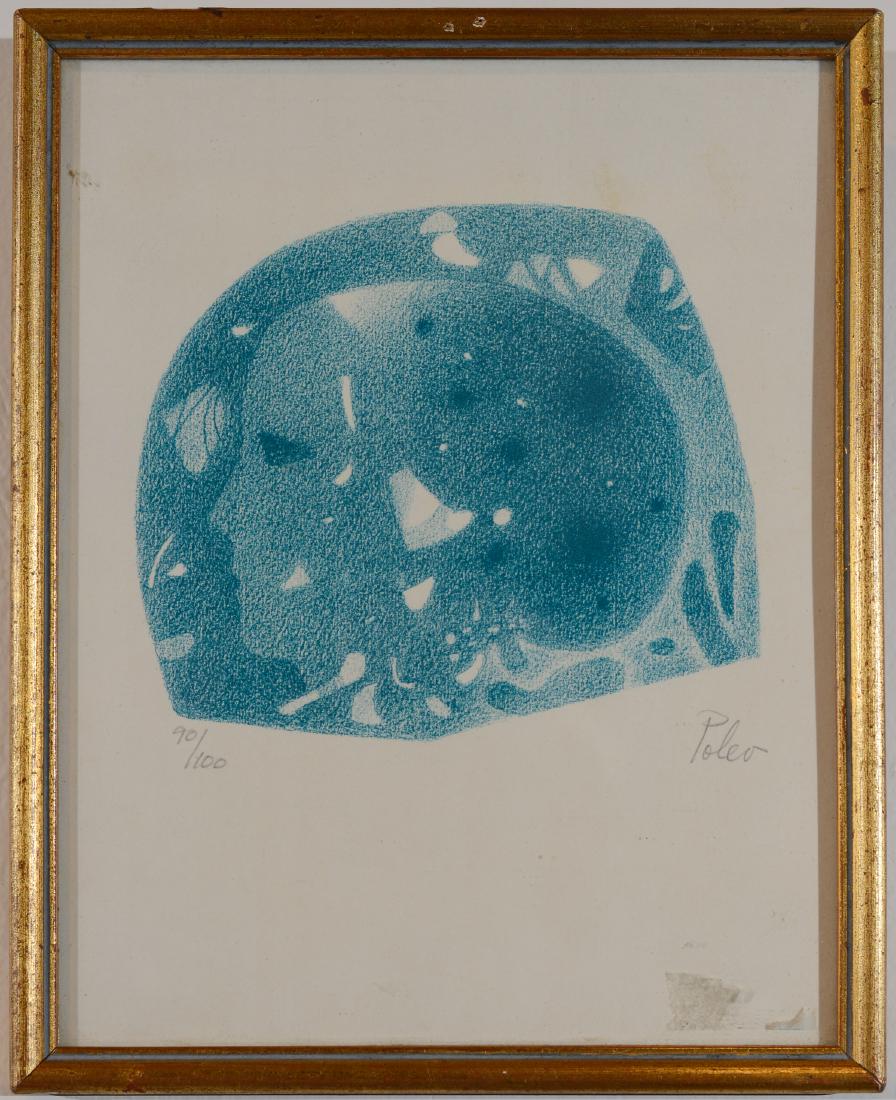 Hector Poleo (Venezuelan, 1918-1989). Untitled.: Lithograph on paper, 8.75 x 6.75 inches, sight. Pencil signed and numbered. Excellent condition.