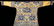 AN IMPERIAL YELLOW BROCADE EMBROIDERED SILK DRAGON ROBE - 6