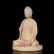A CARVED MARBLE SEATED BUDDHA , Northern Wei Dynasty