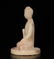 A CARVED MARBLE SEATED BUDDHA , Northern Wei Dynasty - 3