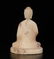 A CARVED MARBLE SEATED BUDDHA , Northern Wei Dynasty - 4