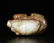 A CARVED WHITE AND RUSSET JADE BEAR , Han Dynasty - 7