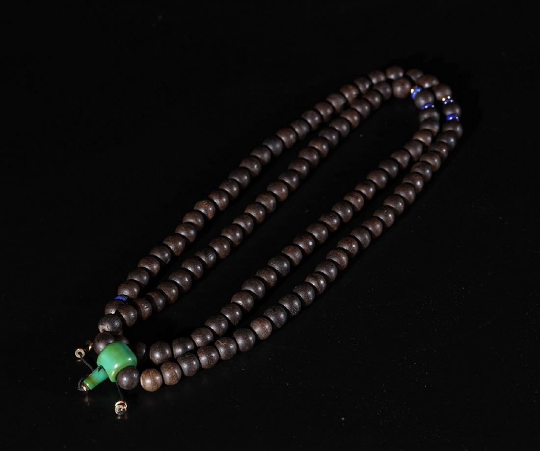 A EAGLE WOOD BEADS , Qing Dynasty (1 of 5)