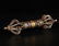 A GILT-BRASS RITUAL VAJRA , 8th Century - 2