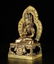 A GILT-BRONZE FIGURE OF AMITAYUS , Qing Dynasty - 2