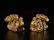 A PAIR OF GOLD LIONS , Tang Dynasty - 3