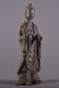 A SILVER FIGURE OF BUDDHA. - 2