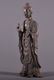 A SILVER FIGURE OF BUDDHA. - 3