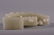 A CARVED WHITE JADE BOAT. - 3