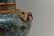 A GILT-BRONZE CLOISONNE ENAMEL VASE .QING DYNASTY - 5