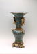 A GILT-BRONZE CLOISONNE ENAMEL VASE .QING DYNASTY - 7