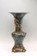 A GILT-BRONZE CLOISONNE ENAMEL VASE .QING DYNASTY - 8