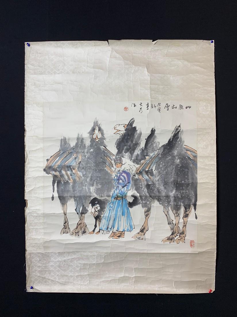 Liu Dawei 刘大为: Liu Dawei 刘大为 纸本小品