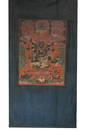 A THANGKA OF VAJRABHAIRAVA.QING PERIOD