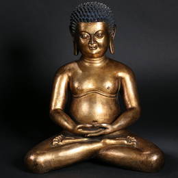 A TIBETAN GILT-BRONZE FIGURE . 11th-12th century