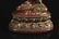 A LACQUER-GILT FIGURE OF BUDDHA - 6