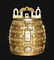 A LARGE GILT-BRONZE BELL