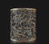 A CARVED BAMBOO BRUSHPOT.BITONG